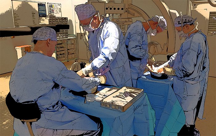 Photo of surgeons